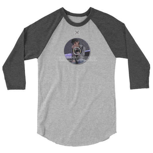 "KRISTOPHER CD" 3/4 sleeve raglan shirt - customizable